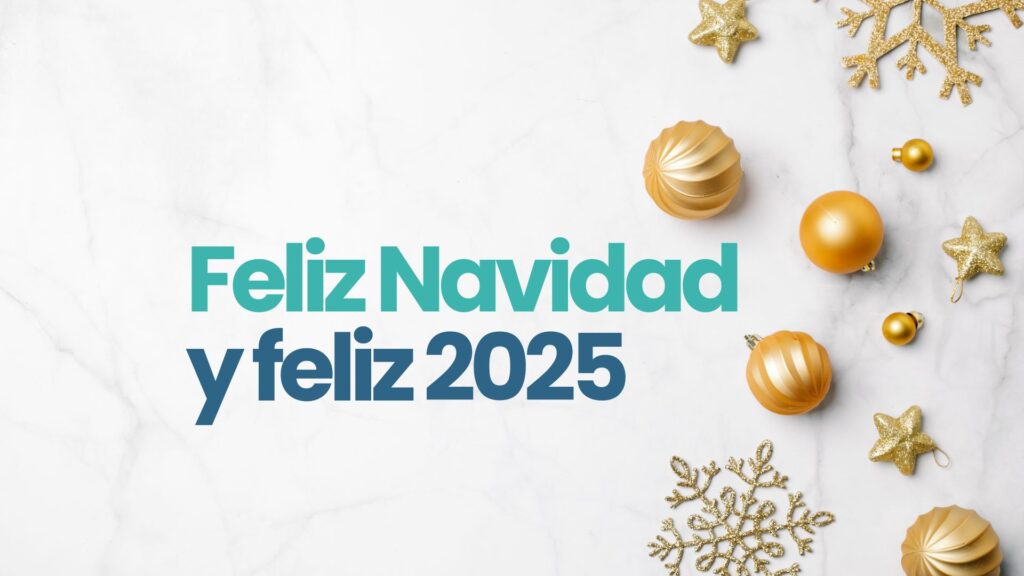 Felicitación navidad eslamatex lavandería industrial